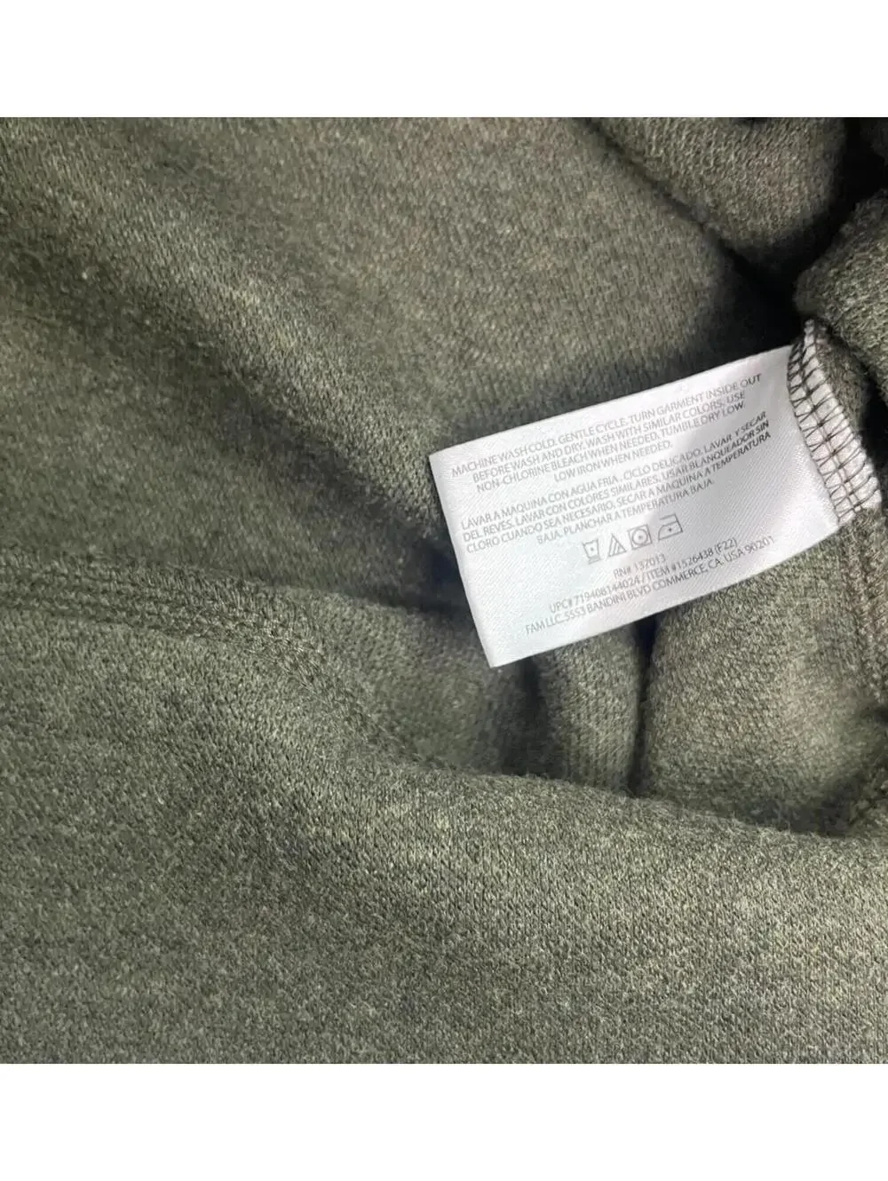 Banana Republic Normcore Green Waffle Knit Crewneck Pullover Sweater Size L